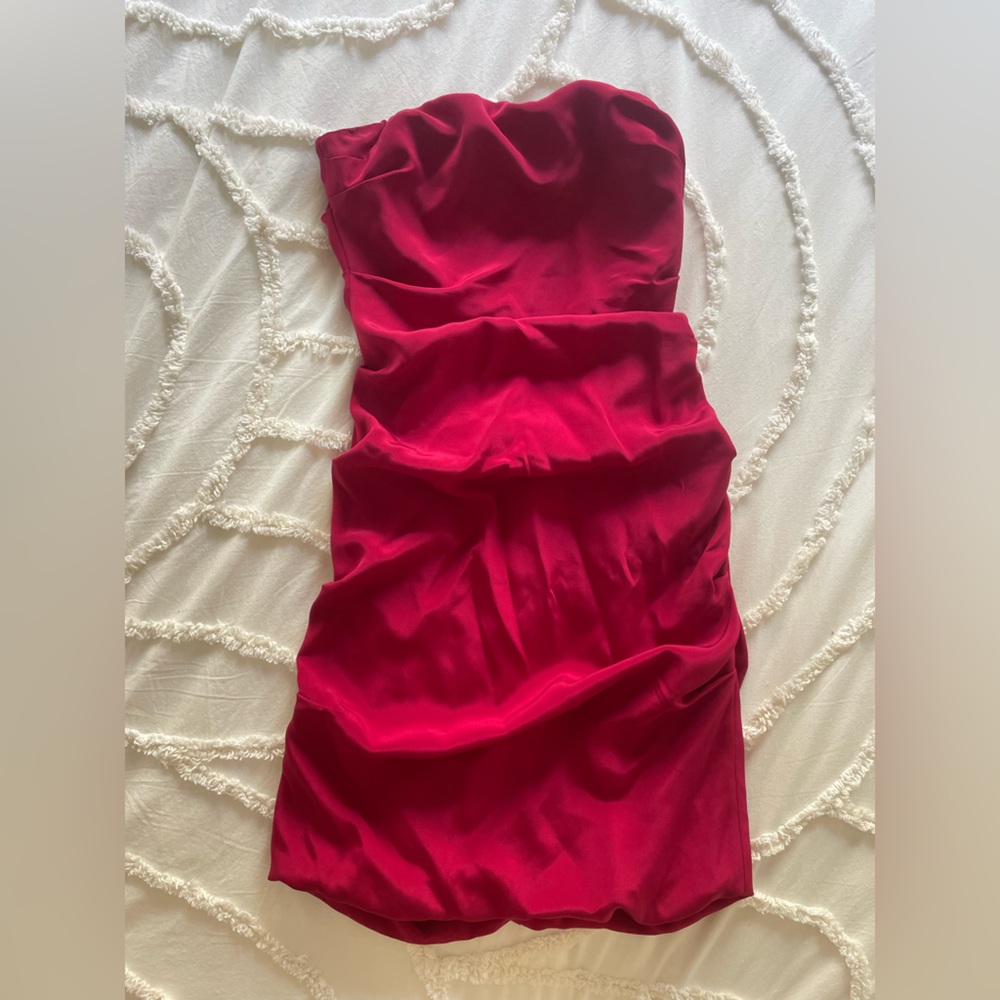 Vintage Nicole Miller Tube Dress in 100% Silk